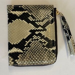 Jimmy Choo Snake Print pouch / mini wallet